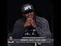 Derrick Lewis says to excuse his French… ? #Shorts