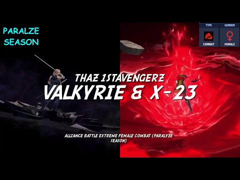 [New ABX] Valkyrie & X-23 - Female Combat 8.5m+(Paralyze Season)