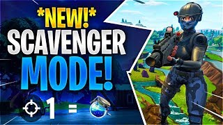 *NEW* SCAVENGER MODE! (Fortnite Battle Royale)