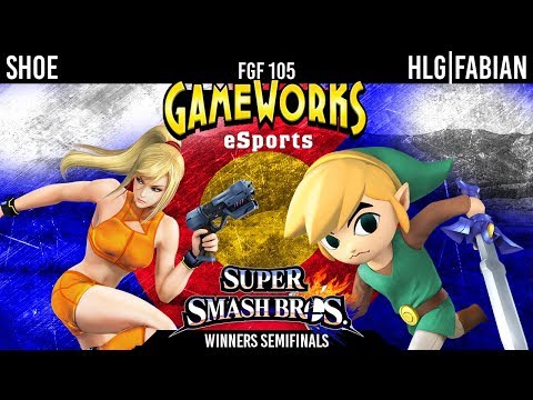 For Glory Friday #105 - Shoe (Zero Suit Samus) Vs. HLG|Fabian (Toon Link) - Winners Semifinals
