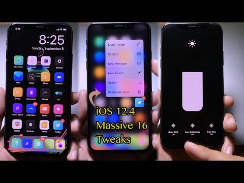 *NEW iOS 12.4 TWEAKS* 16 Massive Free Jailbreak Tweaks
