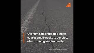 Why do fatigue cracks form an alligator pattern #civilengineering #pavementmanagement #construction