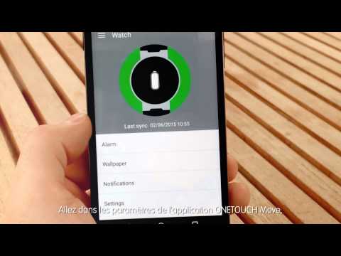ALCATEL ONETOUCH WATCH — L'interface
