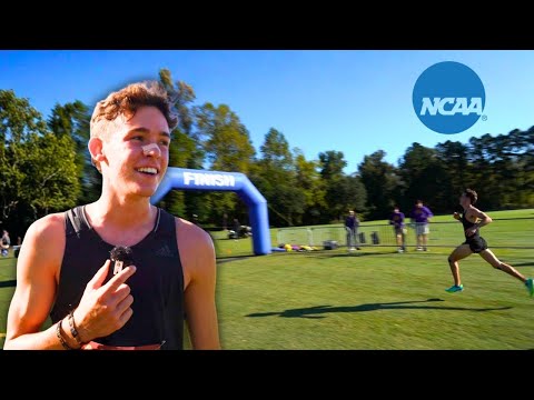 My FIRST EVER NCAA Cross Country Race