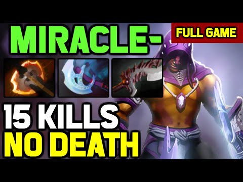 Miracle- SIGNATURE Antimage 900 GPM 1.1k XPM w/ w33 Batrider vs Gh Kotl