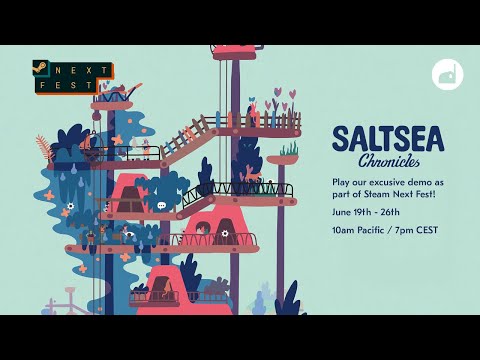 Steam Next Fest - Exclusive Saltsea Chronicles Demo Trailer (2023)