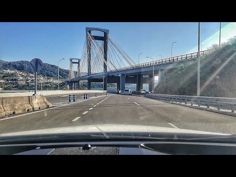 Autopista Ap-9 .Puente de Rande entre Redondela y Vigo (Galicia) #Vigo #Redondela #Puentederande