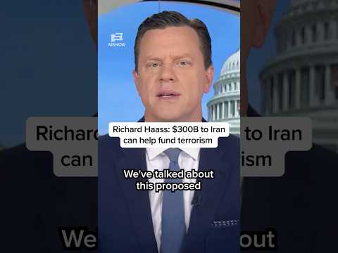 Richard Haass: $300B to Iran can help fund terrorism