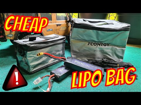 Charge Your LIPO Batteries Safely / Cheap LiPo BAG 2s 3s 4s