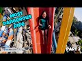 😱Most Tallest Ride me Jake Galti Kar di 😭Bindass Kavya Family Trip to water Park WetnJoy Pt 2