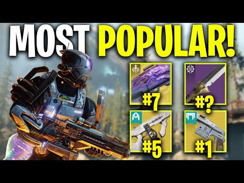TOP 10 MOST USED Weapons In Ash & Iron (Most Popular) Destiny 2 | Weapon Guide