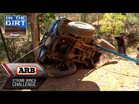 4x4 4WD Suzuki Rolls at ARB Extreme Winch Challenge 2013