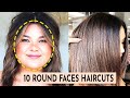 10 Amazing Haircuts For Round Faces