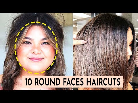 10 Amazing Haircuts for Round Faces