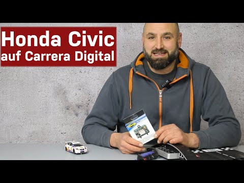 Herrlich einfach: Scalextric Honda Civic für Carrera Digital 132 umbauen