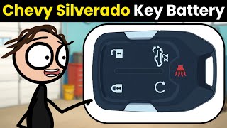 How To Change Chevy Silverado 2021-2022 Key Fob Battery (Step by Step Guide)