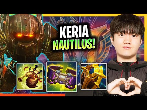 KERIA CHILLING WITH NAUTILUS SUPPORT! | T1 Keria Plays Nautilus Support vs Lulu!  Season 2025