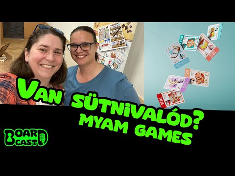 VAN SÜTNIVALÓD? - MYAM GAMES - BoardCast - S01E13 - BoardCast