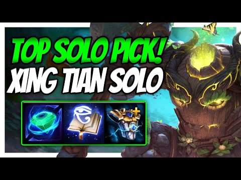 XING TIAN IS A TOP SOLO PICK! Smite Xing Tian solo Ranked gameplay  #smite #XingTian