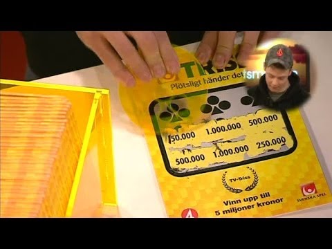 Simon Pettersson skrapar triss - Nyhetsmorgon (TV4)