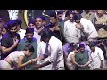 Priya Prakash Varrier Touching Pawan Kalyan S Feet Bro Pre Release Event MS Talkies