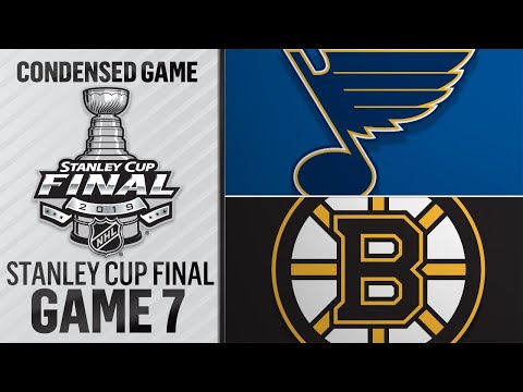 06/12/19 Cup Final, Gm7: Blues @ Bruins