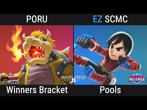 SAU15: Pools - PORU (Bowser) Vs. EZ| SCMC (Mii Brawler)