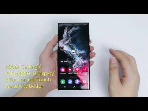 Fingerprint Unlock Privacy Tempered Glass Screen Protector Installation Video