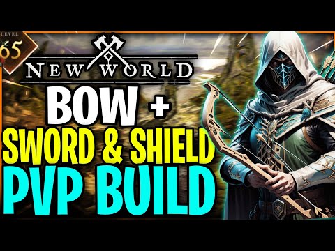 New World Level 65 PvP Bow + Sword & Shield Build - (New World Season 3 Bow Build)