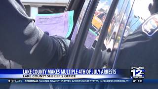 Lake County makes multiple 4th of July arrests