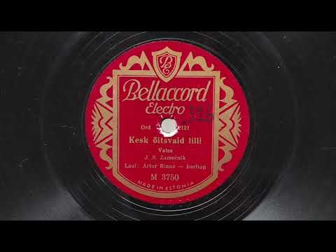 Artur Rinne - Kesk õitsvaid lilli (1934)