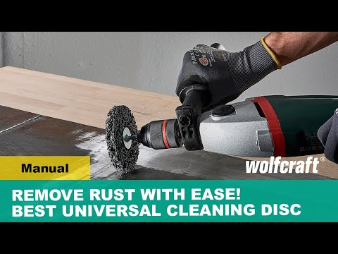 Rengöringstrissa Wolfcraft Universal Ø100mm