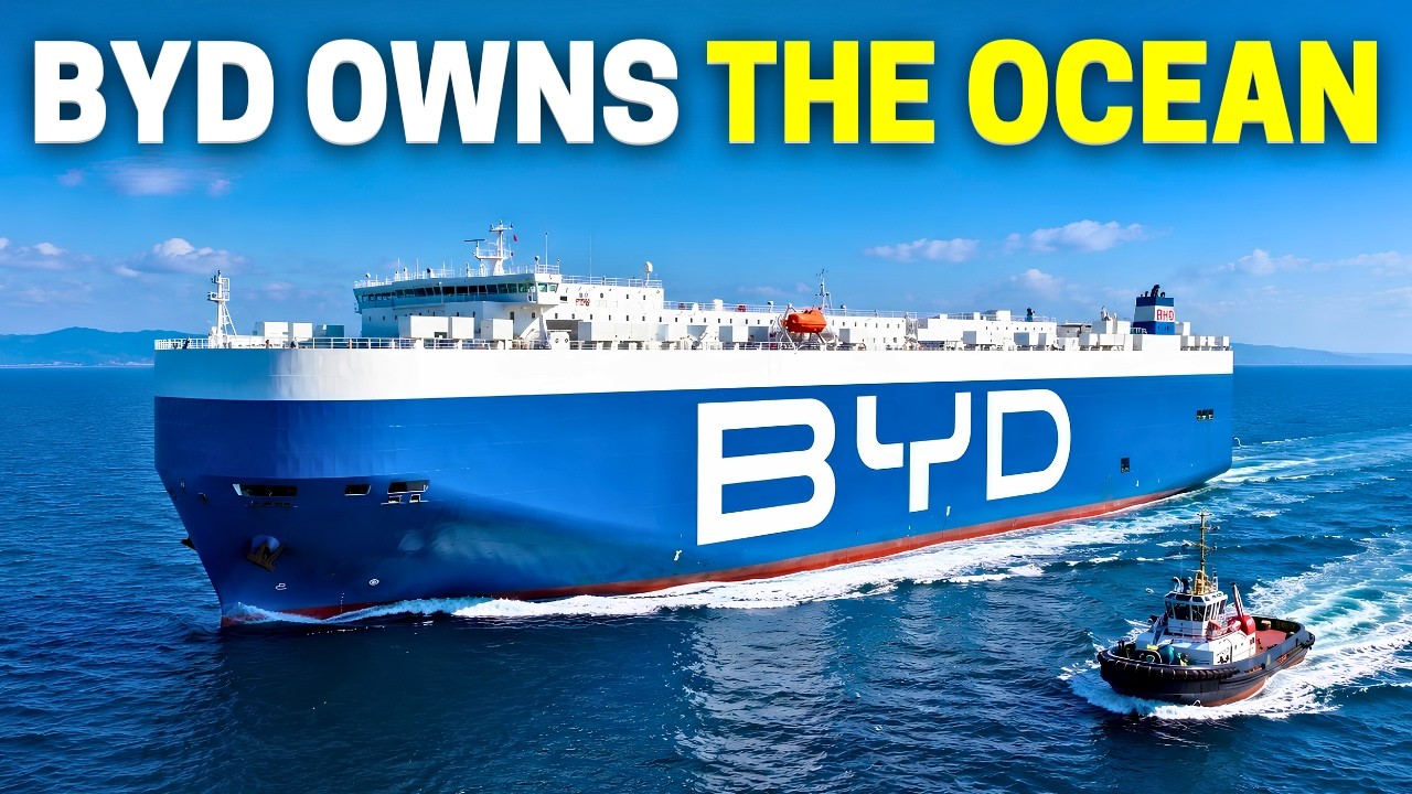 China's BYD Is Taking Over the World's Shipping Lanes — And Nobody Knows