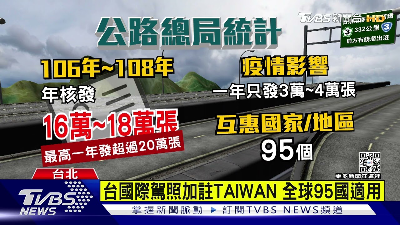 台國際駕照首改版 封面加印「TAIWAN」