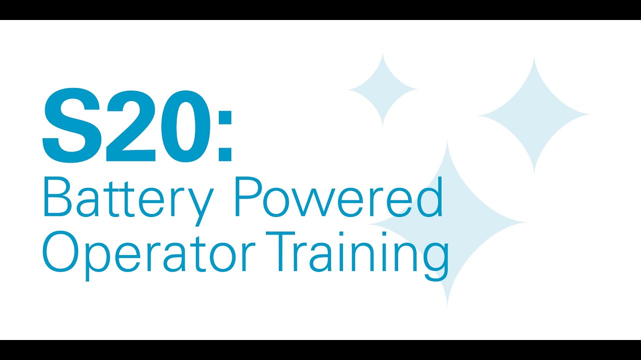 S20 Battery English Operator Training Video