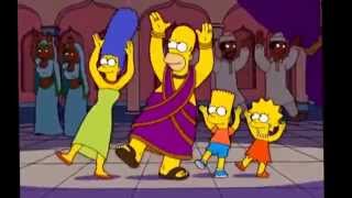 The Simpsons in India S17 Hindi song