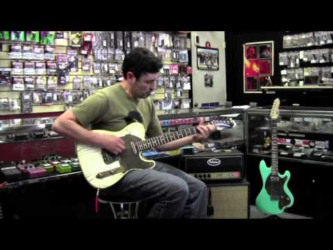 M-Tone TKO Custom T - Telecaster Nicotine Paisley + Lollars image 25