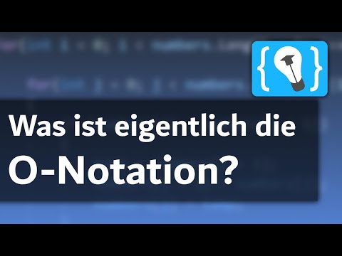 Die O-Notation EINFACH ERKLÄRT! (Landau Notation)