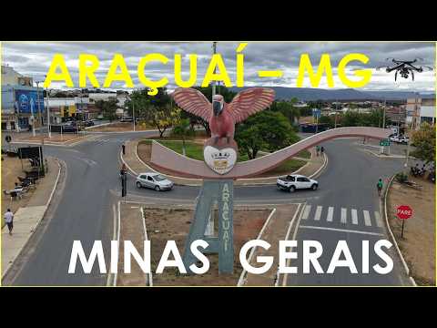 Araçuaí Minas Gerais Veja a cidade de Araçuaí no estado de Minas Gerais por imagens aéreas
