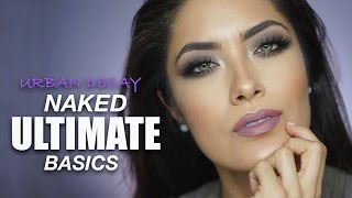 Urban Decay Naked Ultimate Basics tutorial | Warm vs. Cool Makeup | Melissa Alatorre