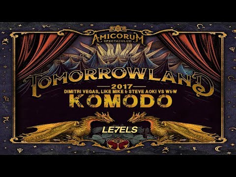 Levels vs Komodo vs Hey Baby - Dimitri Vegas & Like Mike Mashup Tomorrowland 2017