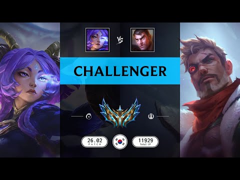 Challenger Match: Over 10.000 LP - KR server Patch 26.02