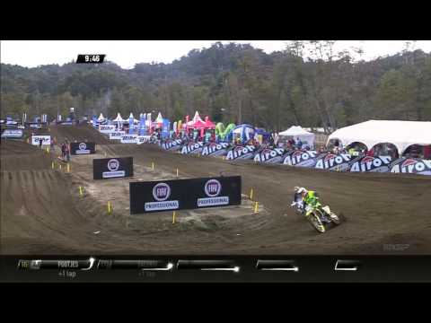 Jeremy Seewer & Thomas Covington battle MXGP of Patagonia Argentina MX2 Race 1 2016