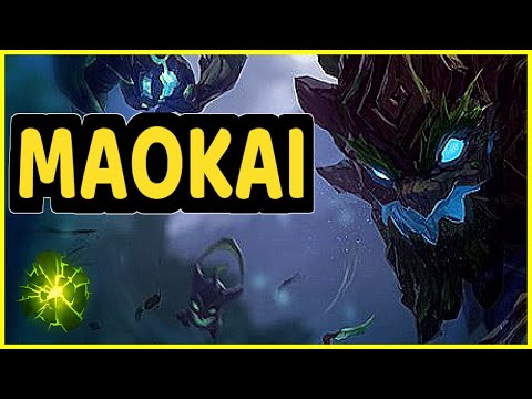 MAOKAI VS MORGANA SUPPORT GAMEPLAY