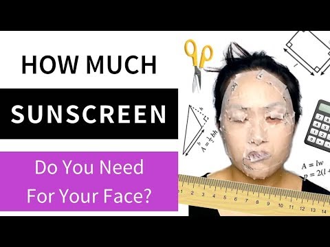 How Much Sunscreen Do You Need For Your Face? Lab Muffin Beauty Science Video