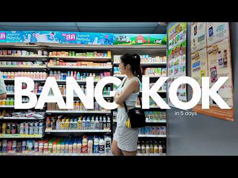 First time in BANGKOK 🇹🇭🛺 — 5 days eating GOOOD Thai food, exploring markets, malls and temples