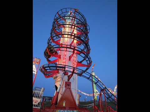 The UKs Only Chance Toboggan Build up (construction), Totton, Southampton, Carnival 2023