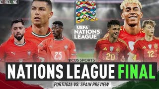 Portugal🇵🇹 VS Spain🇪🇸 Final Match Highlights 2025 #sports