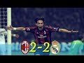 AC Milan vs Real Madrid 2-2 - UCL 2010/11 - Goals - Full HD