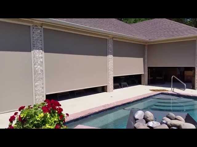 Automated Patio Shades in DeCordova TX 2